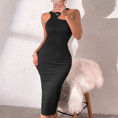 Fashion Sleeveless Sexy Slim Bodycon Dress Wholesale Dresses