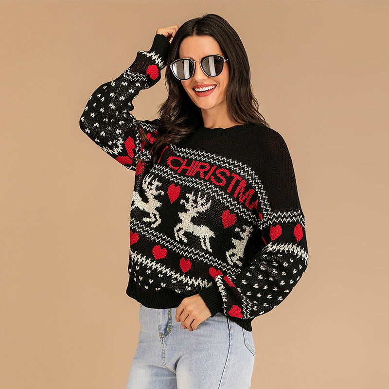 Xmas Knit Wholesale Casual Sweater For Women