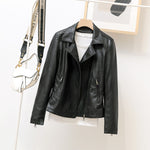 Fashion Motorcycle Zipper PU Leather Jacket Wholesale Coats And Jackets