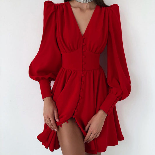 Vintage Elegant Button Down Wholesale Dresses In Bulk