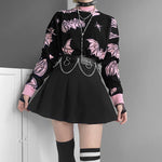 Dark Knit Batman Loose Long Sleeve Round Neck Pullover Sweater Wholesale Women'S Tops