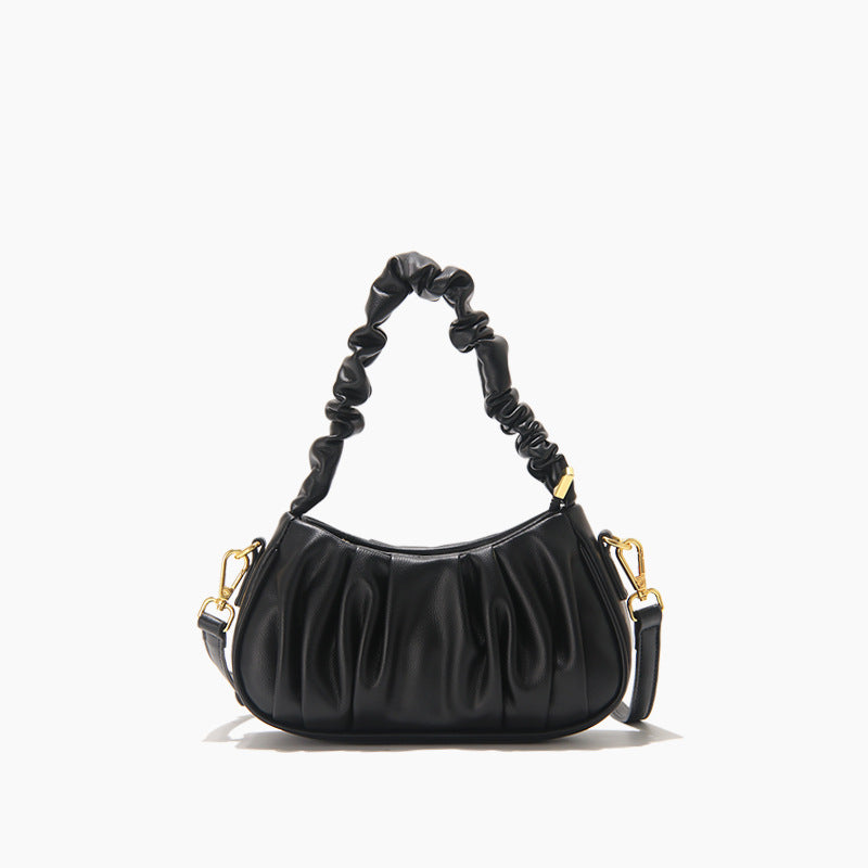 Fashion Pleated One Shoulder Underarm HandBag Wholesale Women Bags