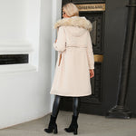 Winter Mid-Length Warm Zipper Padded Coat Fleece Jacket Wholesale Coats