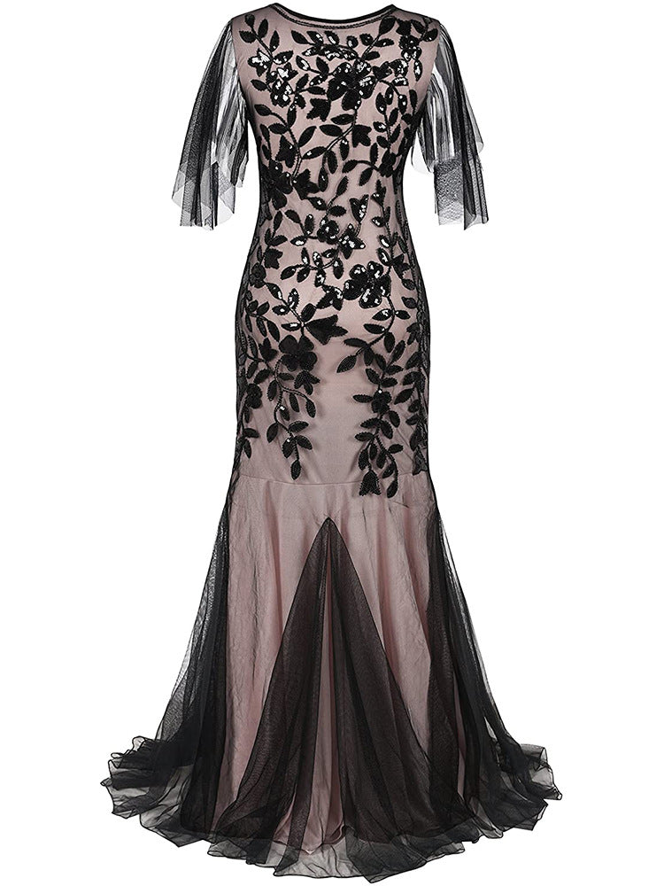 Sequin Banquet Mermaid Women Evening Dress Wholesale Plus Size Dresses