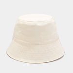 Solid Color Sunscreen Outdoor All-Match Big Brim Bucket Hat Fisherman Hat Wholesale Women Accessories