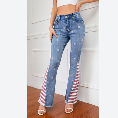 Women Casual High Waist Stretchy Wholesale Denim Jeans Pants