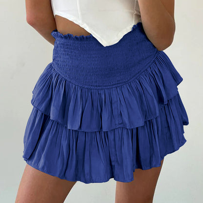 Fashion Sexy Ruffle Pleated Skirt Wholesale Skirts