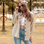 Women'S Single-Breasted Polar Fleece Cardigan Jacket Wholesale Coats