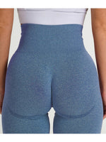 Sports Fitness Yoga Seamless Tight Women Workout Shorts High Rise Scrunch Butt