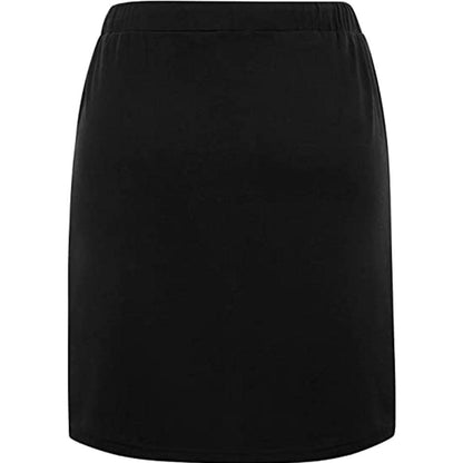 Best Sell Two Tiers Drawstring Waist Pocket Detail Skirt Shorts