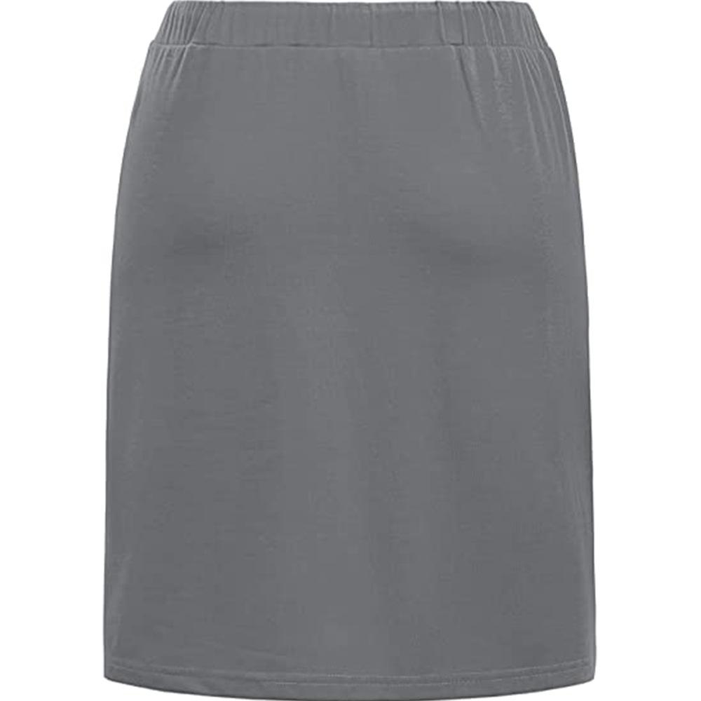 Best Sell Two Tiers Drawstring Waist Pocket Detail Skirt Shorts